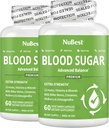 Kan Şeker - Bitter Melon ile Gelişmiş Formula, Ashwagandha, Cinnamon, Kromium, Magnezyum, Vitaminler, Alfa Lipoic Asit, Cayenne Pepper & More | Pack 2