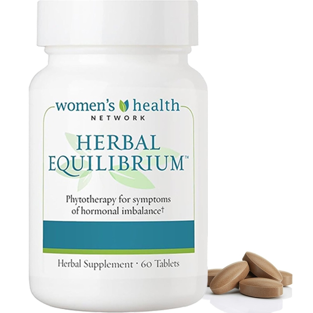 Herbal EquilibriumTM - Natural, Full-Spectrum Relief for Peri/Menopause Belirtileri için 7 Proven Herbal Ekstraları (30 Gün Supply)