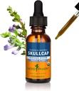 Herbm Phar, Nervous Sistem Desteği için Organik Skullcap Sıvı Türlemeyi Onayladı, Organik Cane Alkol, 1 Ounce