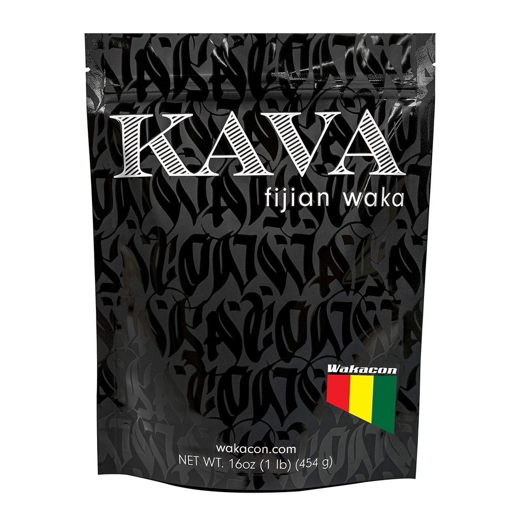 Kava Waka Toz – Gerçek, Noble Kava Root Toz Fiji'den – Premium, Sorumlu Kaynaklandı, 16 Oz Oz