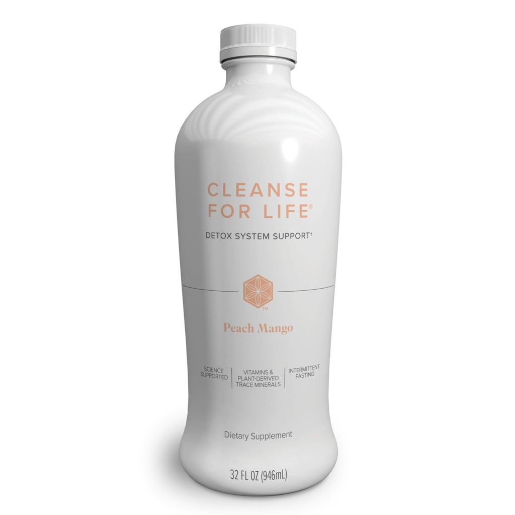 Isagenix Yaşam için Temiz - Vitaminler ve Minerallerle Destek - Antioksi Supplement ile Sağlıklı Metabolism - Gluten & Soy Free Cleanse I - Peach, 32 Ozse