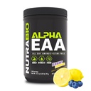 NutraBio Alpha EAA - Kas Büyüme ve Hydration için tüm gün asitleri - Nootropics & Adaptogens- Full Spectrum EAA BCAA Toz - 30 Hizmet - Blueberry Lemonade