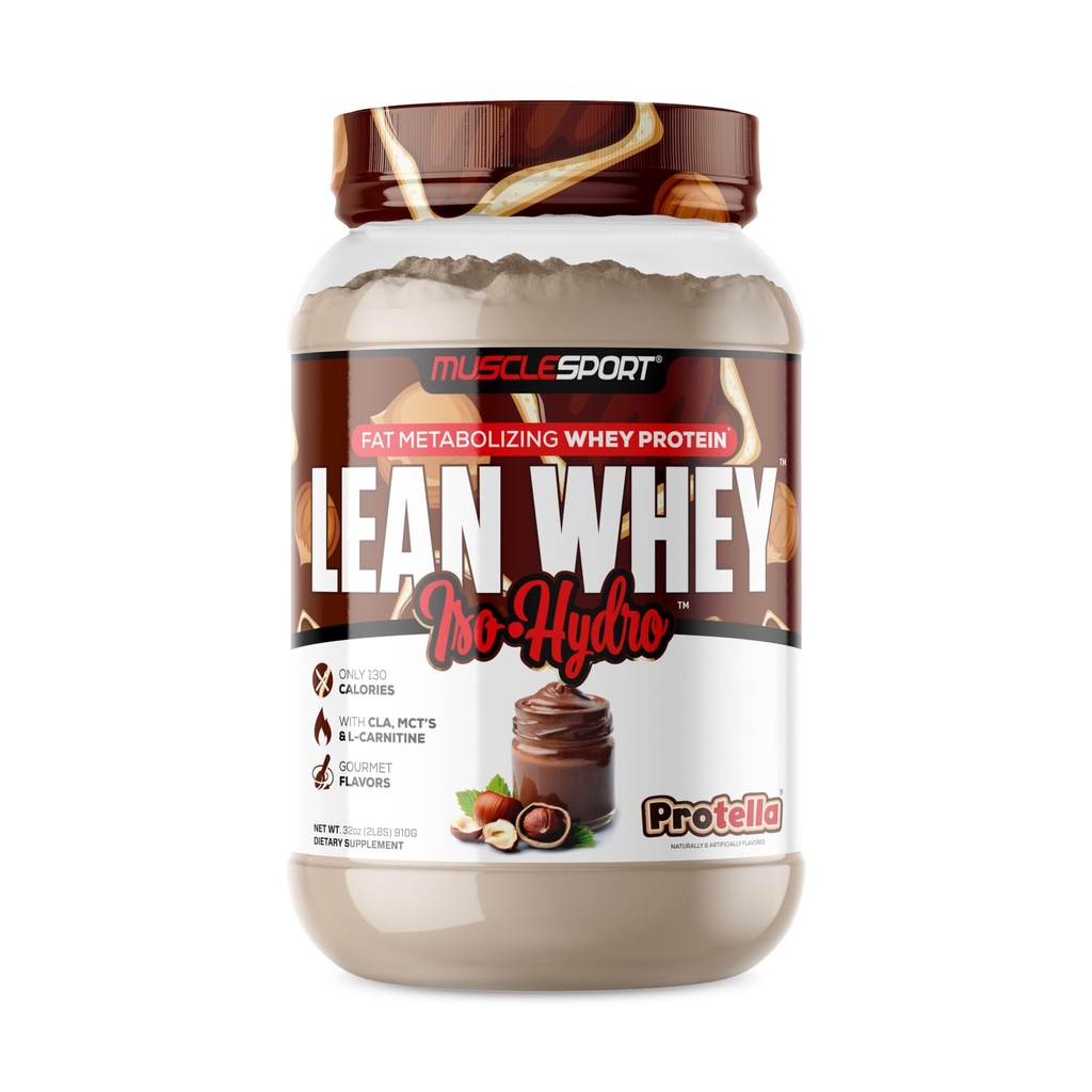 Kassport Lean Whey RevolutionTM Protein Toz - Whey proteini - Low Calorie, Low Carb, Low Fat, İnanılmaz Flavors - Scoop için 25g Protein - 2lb Protella