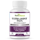 Glucosamin Chondroitin MSM Ortak Supplement Turmeric & Boswellia - Erkekler ve Kadınlar için Ortak Destek - Hareketliliği Destek - Flexability & Comfort - Ortak Sağlık - ABD'de Gerçekleştirilmiş - 90 Capsules