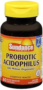 Sundance Probiyotik Asitofilius Hızlı Yayın - 60 Capsules, 3 Paket