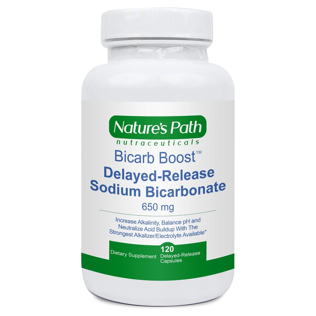 Sodyum Bikarbonate 650 mg Tablet - En güçlü alkali Tabletler - Elektrolyte Supplement & Keto Electrolyte Pills, Salt Tabletler Hydration & Rehidr, Endurance, Stamina: 120 Capsules