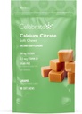Vitamin Bariatric 500 mguba Citrate Soft Chews with 500 IU Vitamin D3 – Gastrik Bypass Hastaları ve Bone Health - Sugar & Gluten Free, Caramel (90 Chews)