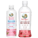 MaryRuth's Women's Multivitamin + Saç Büyüme Liposomal (Peach) & Liquid Nighttime Multimineral (Cranberry) | Clean Label Project  Valid® | Vegan | Beauty, Bedtime, & General Health