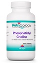 Nutricology Phosphatidyl Choline Supplement - Lecithin Capsules, Digestive Enzymes for Liver, Fat Digestion Support, Choline Supplements for Fatty Liver, 1540 mg Softgels - 100 Count