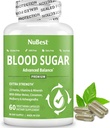 Kan Şeker - Bitter Melon ile Gelişmiş Formula, Ashwagandha, Cinnamon, Kromium, Magnezyum, Vitaminler, Alfa Lipoic Asit, Cayenne Pepper & More | 60 Capsules