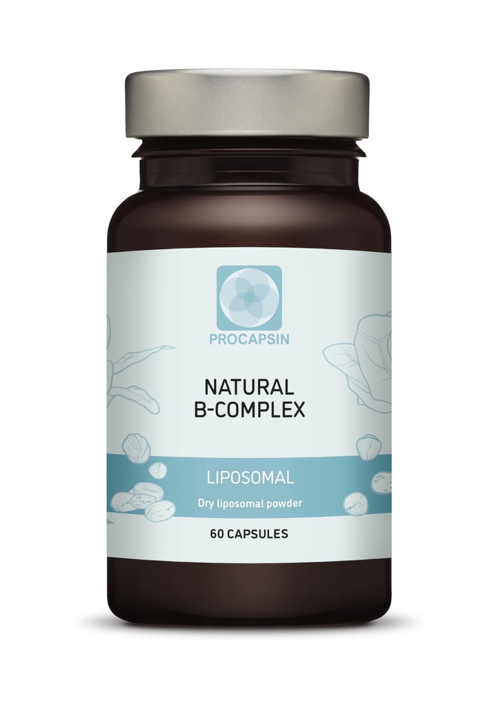 Doğal Liposomal B Kompleksi Tüm 6 Önemli B Vitaminleri (60)