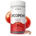 Domates Toz Kapsülleri 500 mg - 180 Kont (Lycopene) Sağlık ve Sağlık Desteği için Doğal Carotenoid Tamam | Gluten Free & Non-GMO, Plant Based Free & Non-GMO, Plant Based