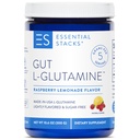 Essential Stacks Gut L-Glutamine Toz - ABD'de özel olarak yapılır - Gut Health için Saf L Glutamine Tozu (50 Hizmetler, Raspberry Lemonade)