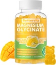 90 CT Glycinate Gummies 1000 mg - Sugar Free Magnezyum Pids Supplement with Vitamin D, B6, CoQ10 for Calm Mood & Sleep Support - 90 Mango Pinele Gummies 1000 mg - Sugar Free Magnezyum Pids Supplement with Vitamin D, B6, CoQ10 for Calm Mood & Sleep Support - 90