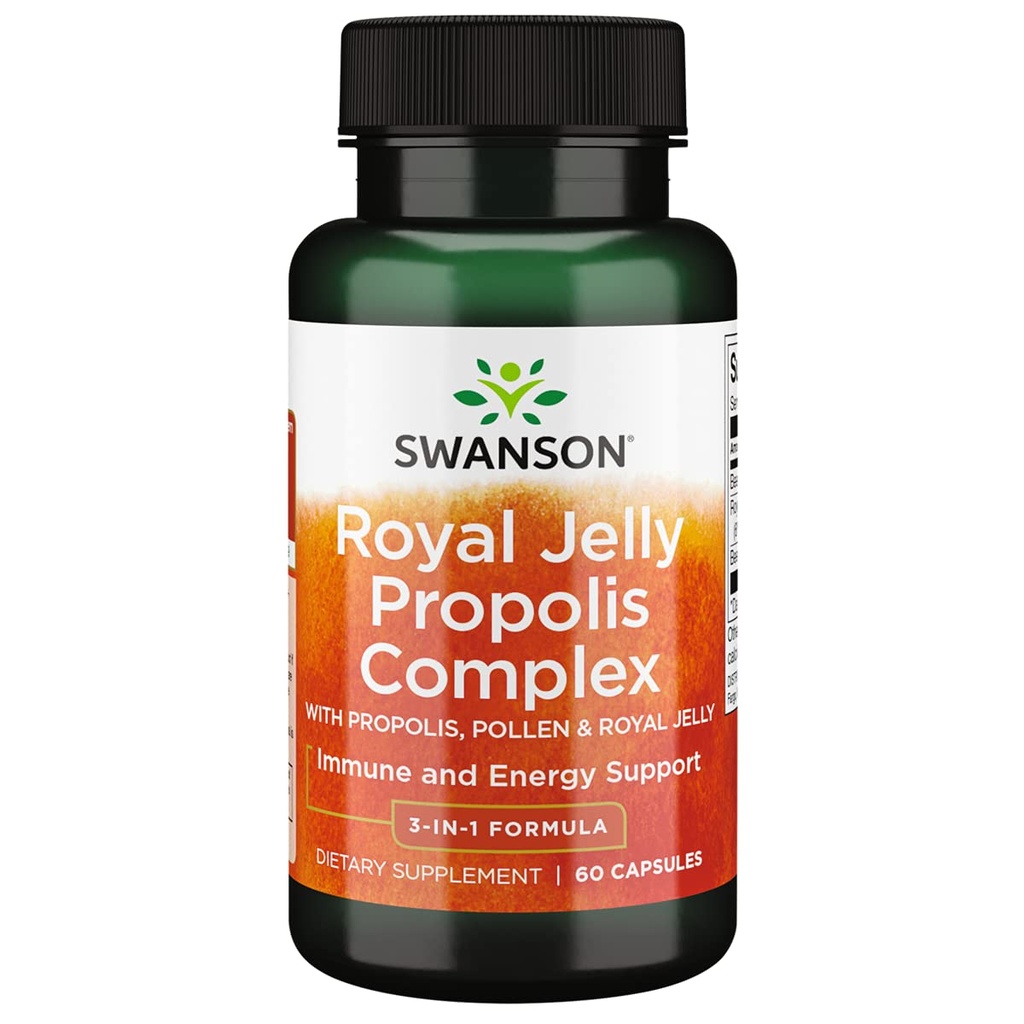 Swanson Ultra Royal Jelly Propolis Kompleksi 60 Capsules