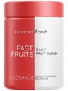 Codeage Instantfood Fast Fruits, Over 15 Fruits Powders Equivalent All-in-One, Vegan Daily Whole Food Vitamins - Berries, Antioxidant Polyphenols & Bioflavonoid Multivitamin, Non-GMO, 90 Capsules