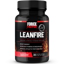 Kuvvet Faktörü LeanFire Pre Workout Energy Pills with Green Tea Extract and Caffeine to improve Energy, Build Lean Muscle, Black, 30 Count (1.5 Mayıs Paketi)