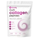 Multi Collagen Peptides Powder, 16 Oz (41 Servings) - Protein Supplement, Type I, II, III, V, X with Hyaluronic Acid, Vitamin C and Biotin, Unflavored, Easily Mixes in Drinks