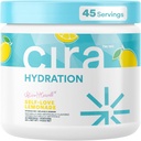Cira Hydration Toz x Alicia McCarvell's Electrolyte Drink Mix with Himalaya Salt for Dehidrasyon Relief and Recovery - Self Love Lemonade, 45 Hizmet