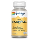 SOLARAY Me Kompleksi 50 mg - Vitamin B Kompleksi B12, B6, B1, Folic Asit, Biotin ve More - Hücre Enerji Supplements, Nerve Function Support - Vegan, 60 Günlük Garanti, 60 Hizmet