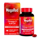MegaRed Omega-3 Krill Oil 500 mg Ekstra Kuvvetli softgels (40 Bir Kutuda Kont) - Krill Oil No Fishy Aftertaste