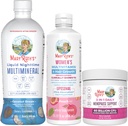 MaryRuth Organics Women's MultivitaminLustriva Saç Büyüme, Menopause Support, & Daily Liquid Multimineral, 3Pack Sche for Hair Support, Skin Health, Immune Support, Gut Health ve Sleep Support
