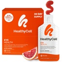Sağlıklı Göz Sağlığı Günlük Sıvı Tamam - Göz Vitaminleri ve Mineralleri Lutein, Zeaxanthin, Sight Care & Macular Desteği için Astaxanthin & Beta Carotene - 30 Gel Packs & Minerals