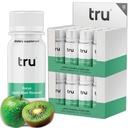 Tru Focus Shot, Apple Kiwi Flavored Extra Strength Energy Shots - Zero Sugar Nootropic Drink artı Adaptogens, Choline ve Yerba Mate - Natural Caffeine, GF, Keto, Vegan Tamam, 2oz (24 paketi)