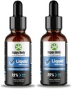 HAPPY BODY Sıvı MSM Drops Bir Sıvı MSM Supplement'te En Yüksek MSM İçerik. Hem Oral hem de Topical Uygulamaları için idealdir - 1 x 4 fl. oz Şişe (2 Pack)