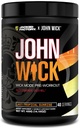 Jacked Factory X John Wick - Wick Mode Pre Workout Toz - Intense Energy, Battle-Ready Focus, Unstoppable Commitment ve Sheer Will - 40 Hizmet, Son Tropikal Sunrise Sunrise