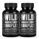 Vahşi Gıda Kompleksi 7X Forms ile Kompleksi Kompleksi | Yüksek Aborpsiyon, Full Spectrum, Easy Digestion | 500 mg Glycinate, Bisglycinate, Malate, Orotate, Citrate, Taurate | 90 Capsule (Pack of 2)