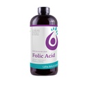 Life Solutions Liquid Folic Acid Supplement – 800 mcg Vitamin B9 hizmet başına – Berry Flavor, 8 fl oz – Hızlı Aborpsiyon, Prenatal, Heart & Brain Support