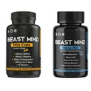 Day & Night Energy With Sleep Aid Sche | 400 mg Caffeine | 600 mg Ashwagandha | 200 mg Lions Mane | Artan Enerji & Focus & Mood Sleep Aid with GABA, Valerian Root, Chamomile, Melatonin, Magnezyum