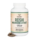 Reishi Mushroom Capsules (4:1 Ganoderma Ekstraksiyonu, 1.000 mg Red Reishi Toz Servisi) 300 Kont, 5 Ay Supply, Potent Mushroom Supplement for Immune System Support and Defense by Double Wood
