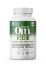 OM MUSHROOM SFOOD Reishi Mushroom Capsules Superfood Supplement, 90 Kont, 30 Gün, Stres Yardımı için Organik Adaptojen ve Immune Health