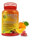 Bromelain Vitamin C ve Çinko Organik Tüm Gıdalarla Zenginleştirildi - Hizmet başına 1215 mg - Ginger ve Flavononoyaklar ile Kunercetin Phytosome 500 mg Capsules - 120 Kont