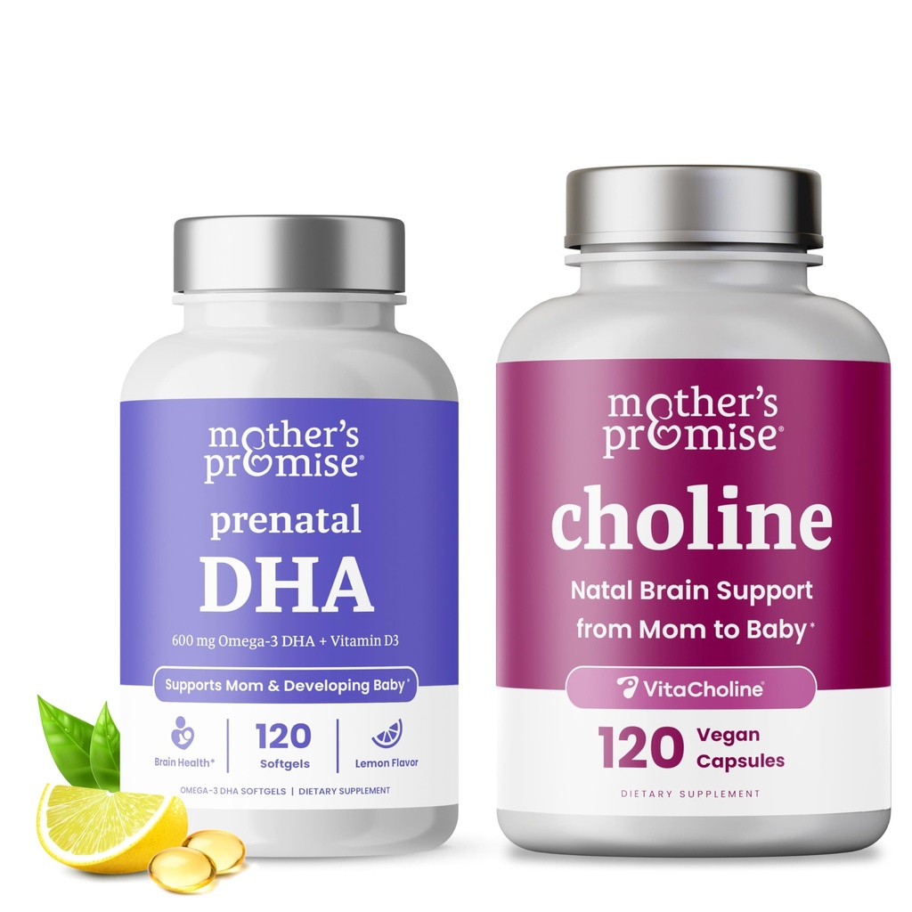 Mother's Promise Prenatal DHA & Choline Capsules