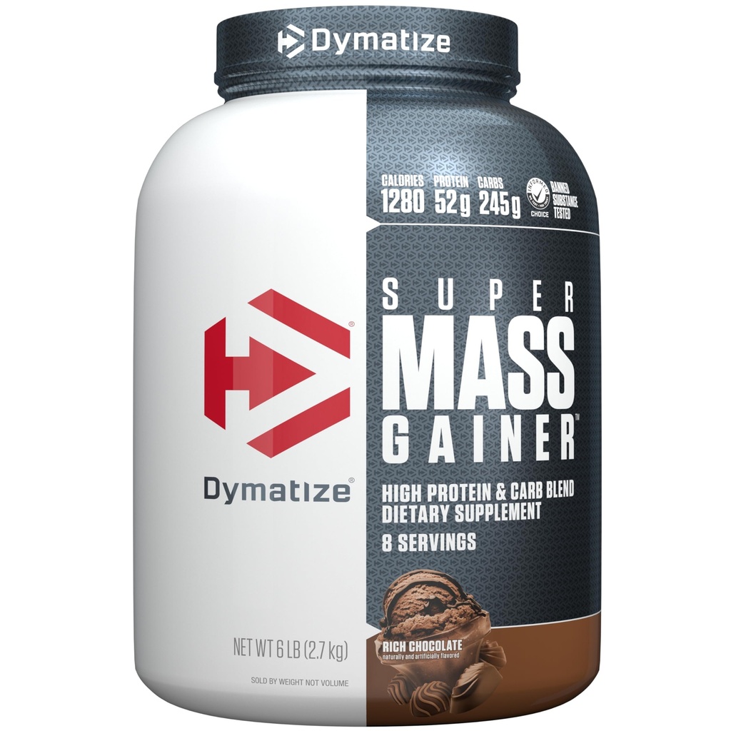 Super Mass Liger Protein Tozunu, Zengin Çikolata, 52g proteini, 1g Kreories, 10.7g BCAAs, 245g Carbs, Contains Whey protein Toz, Isolate ve Casein (8 hizmet)