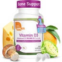 Zahler - Gelişmiş Vitamin D3 50000 IU kapsülleri (120 Kont) Kosher Vegetarian Friendly D for Immune Support, Bone, Teeth & Muscle Health - Weekly D3 Vitamin Tamam- Easy Swallow Vitamin D3.