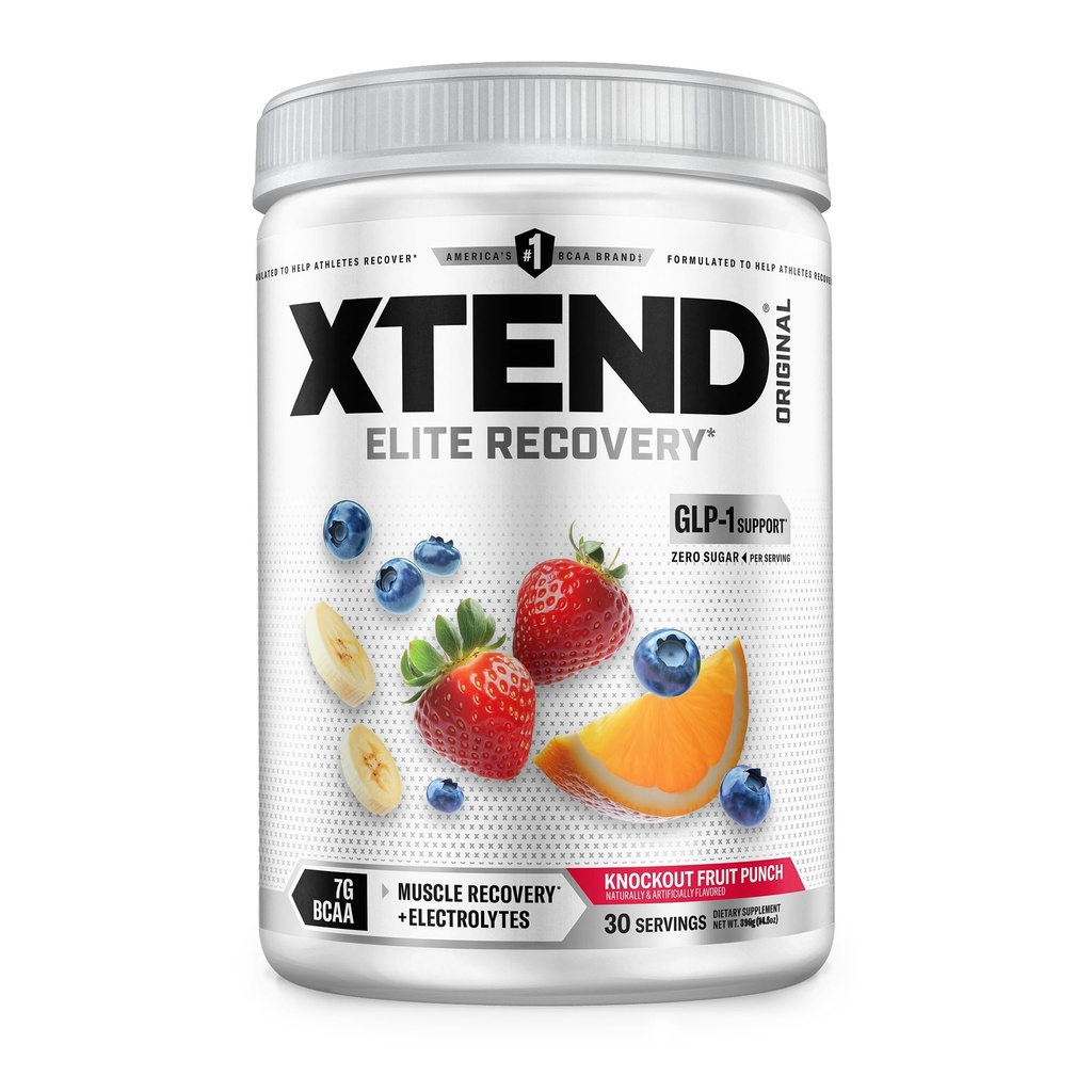 Xtend Original BCAA Toz 7g BCAA ve 2.5g L-Glutamine, Sugar Free Post Workout Muscle Recovery Drink with replicas for Men & Women, 30 Hizmetler