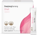 Daejang Sarang (Garcinia Cambogia, 30 Sticks) - Psyllium Husk Fiber Supplement, Digestive Health & Constipation Relief. Plant-Based Malzemeler, Ekstra Kuvvet 5,500 mg & HCA 780 mg.