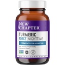 Yeni Bölüm Turmeric Supplement + Sleep Aid - Turmeric Force Nighttime for Sleep Support with Valerian Root + Ginger + NO Black Pepper Needed + Non-GMO Malzemeler - 60 Vegetarian Capsule