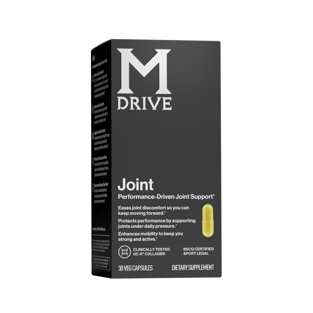 Erkekler için Mdrive Joint Support Supplement - Sağlıklı Ortak Fonksiyonlar, Flexability, Comfort & Mobility - Özellikler UC-II Collagen, Turmeric Curcumin & sodyum Hyaluronate, Hyaluronic Acid, 30ct