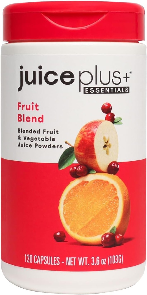 SuArtı+ Meyvesi: Bitki bazlı Tüm Gıda Supplement Apple, Peach, Cranberry, & More! - Vegan, Gluten-Free, Non-GMO, Kosher - Plant-Based Vitaminlerle Paketlendi - 1 Şişe (60 Hizmet)