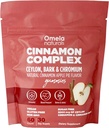 Sugar-Free Ceylon Cinnamon Complex Gummies Apple Cinnamon Flavor | Immune Support & Antioksi Supplements | 2000 mg Cinnamon Kompleksi with Chromium | Vegan, Non-GMO, Gluten-Free| 60ct