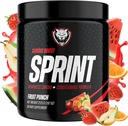 6AM Run Sprint - Kartio ve Focus için Instant Energy Boost için Pre Workout Toz - No Jitters, High Energy Situationing Formula - All Natural, Keto, Vegan (Fruit Punch, Full Şişe)