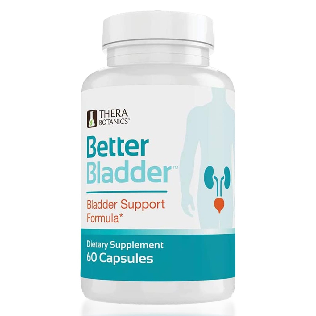 Kadınlar ve Erkekler için daha iyi Bladder Kontrol Tamamı - Urinary Leaks, Frekans & Urgency - 60 (1 Kont Şişe)