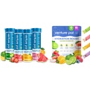 Girişim Pal Sugar Free Electrolyte Toz Packets & Chewable Fast-Melt Electrolyte Tabletleri, Spor Egzersiz Spor Beslenmesi için Spor Elektrolyte