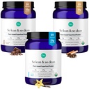 Ora Organik Protein Toz Vanilla, Chocolate & Vanilla Chai (1994): 21g Plantive, Vanilla, Vanilla Chai, 20 Hizmet + 22g Plant bazlı, Chocolate, 20 Hizmetler