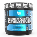 BPI Sports Micronized Creatine - Increase Strength - Reduce Fatigue - Lean Muscle Building - 100% Pure Creatine - Better Absorption - Supports Muscle Growth - Unflavored - 120 Servings - 21.16 Ounce